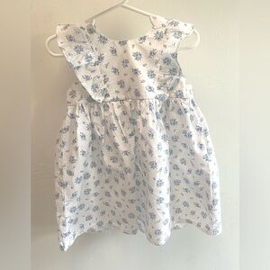 H&M Blue & White Floral Dress